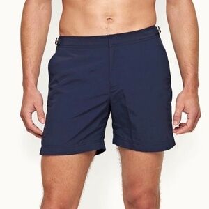 Orlebar Brown Blue Tailored Swim Trunks